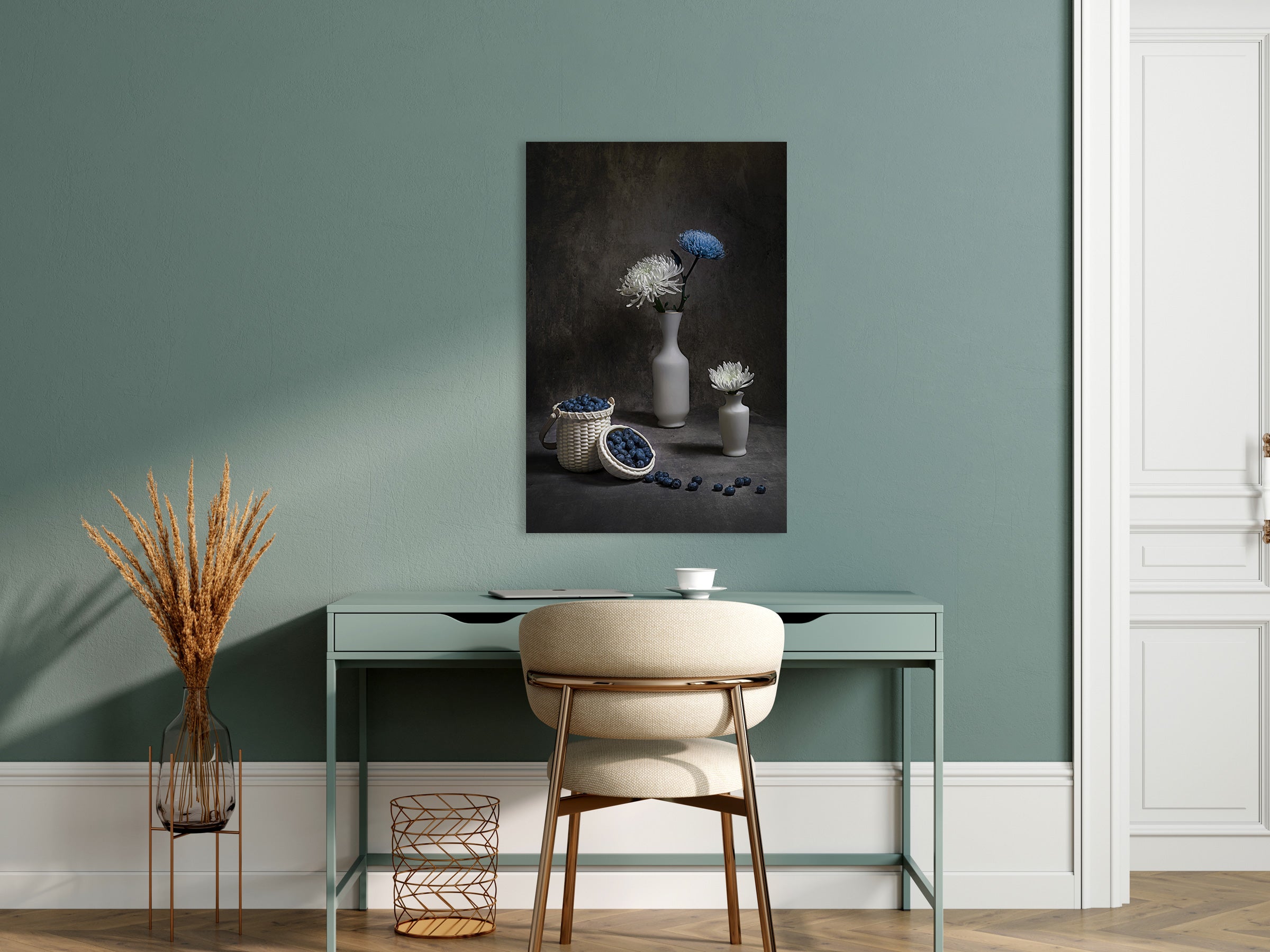 Still Life with Blueberries