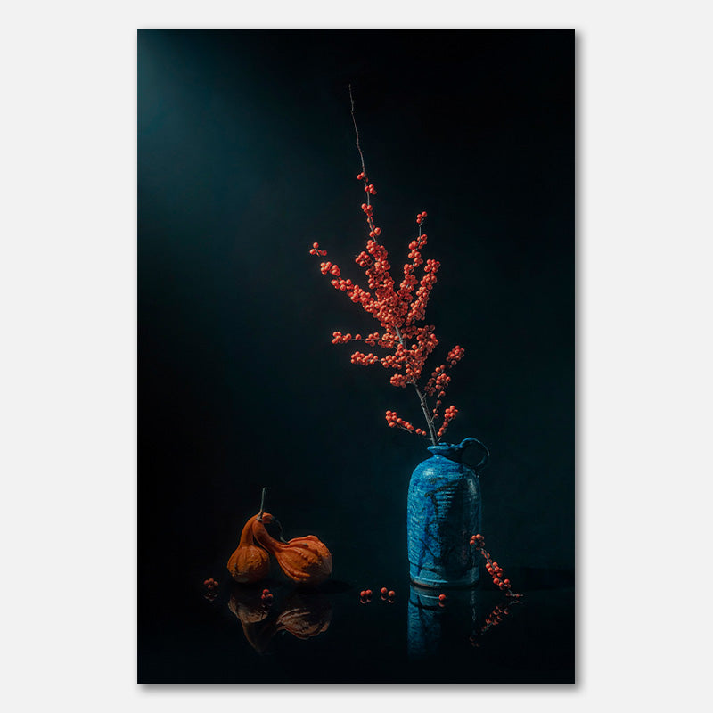 Orange Berry and Gourd