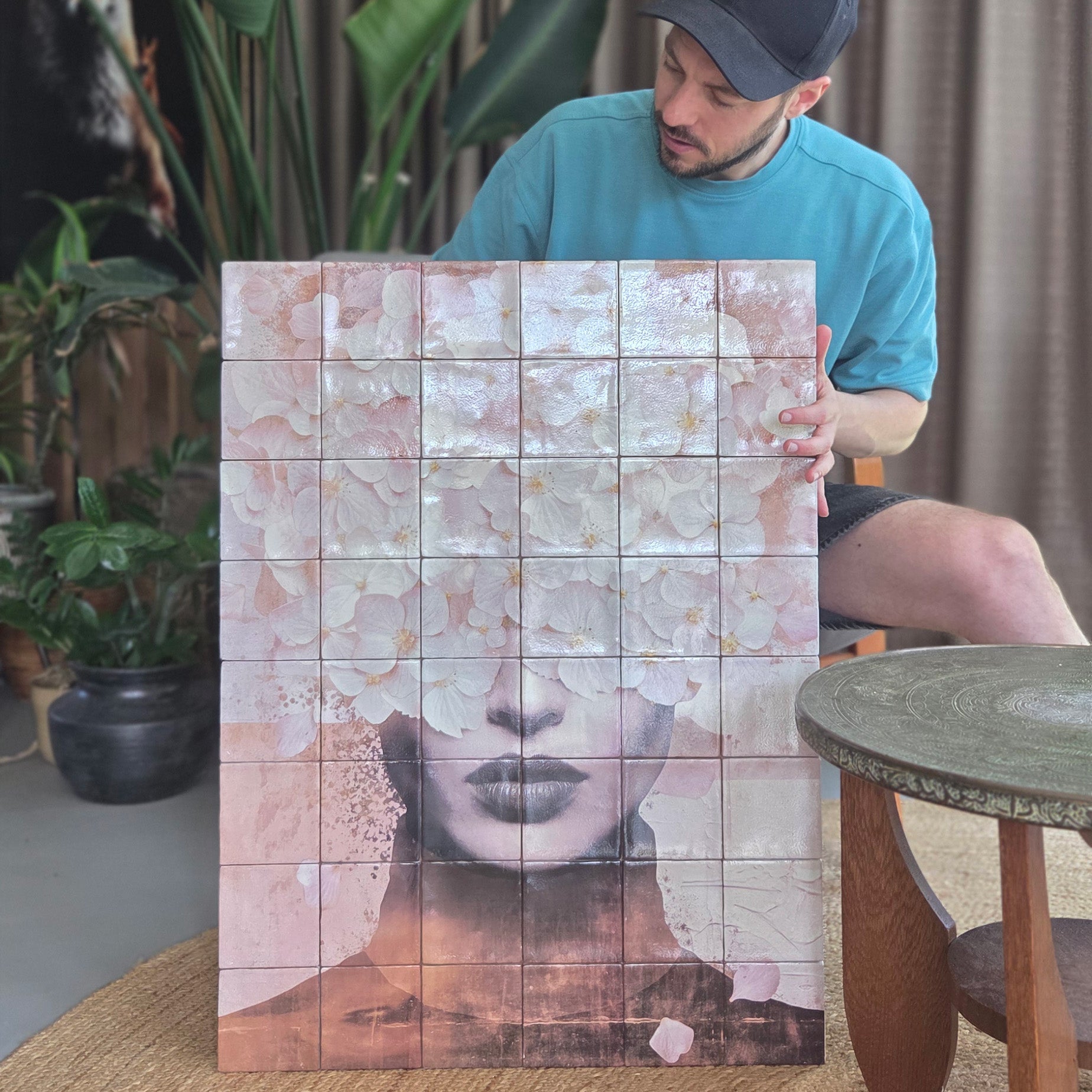 Tegel Tableau - Hidden Bloom - PosterJunkie Originals