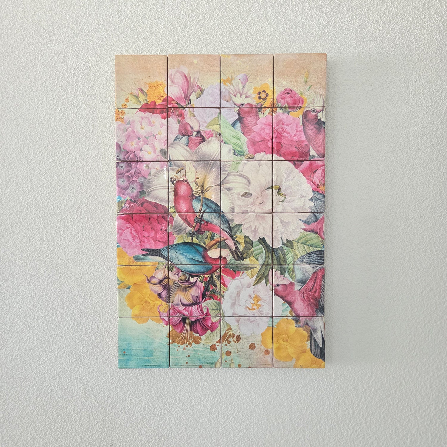 Tegel Tableau - Galah Cockatoo Heaven (40 x60 cm)