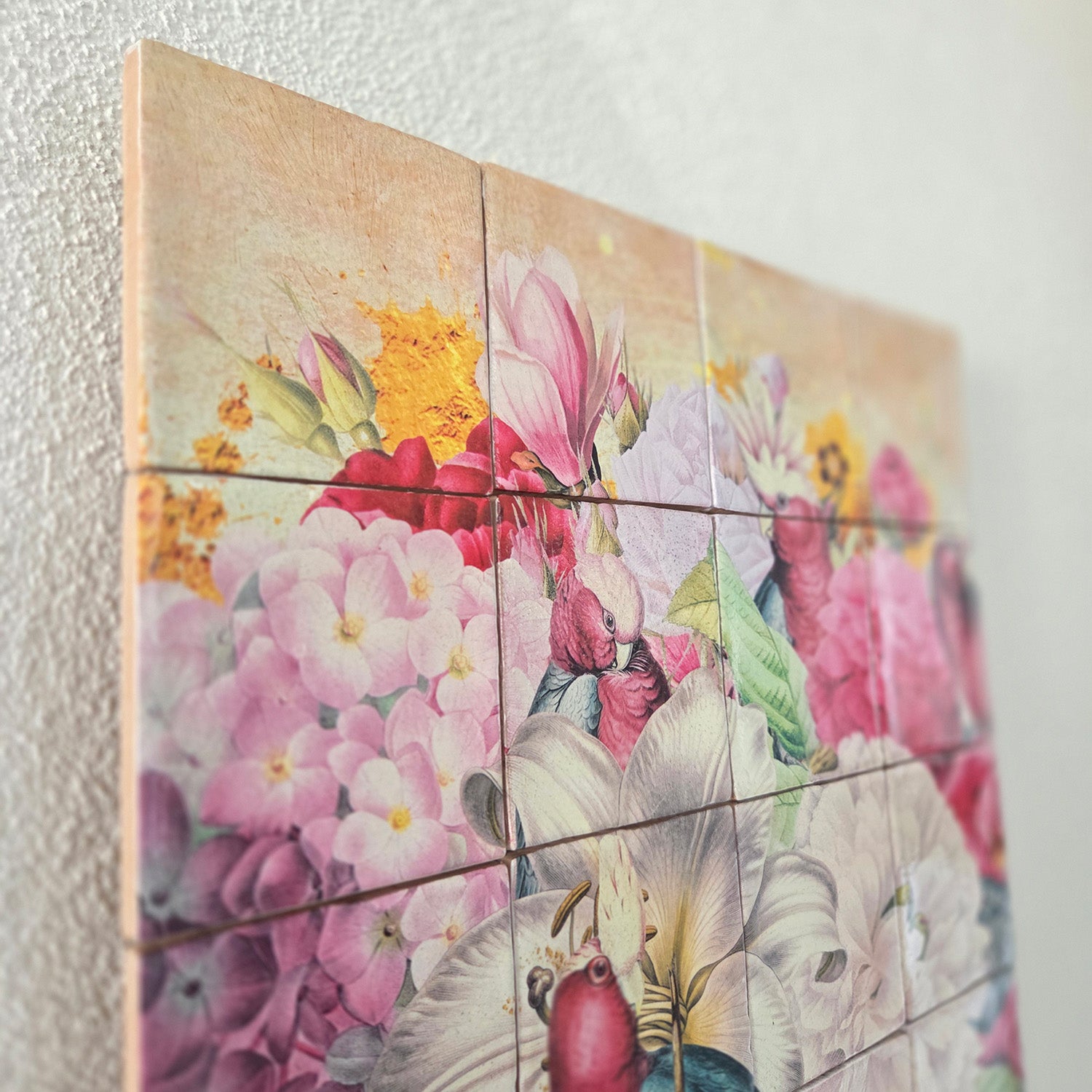 Tegel Tableau - Galah Cockatoo Heaven (40 x60 cm)