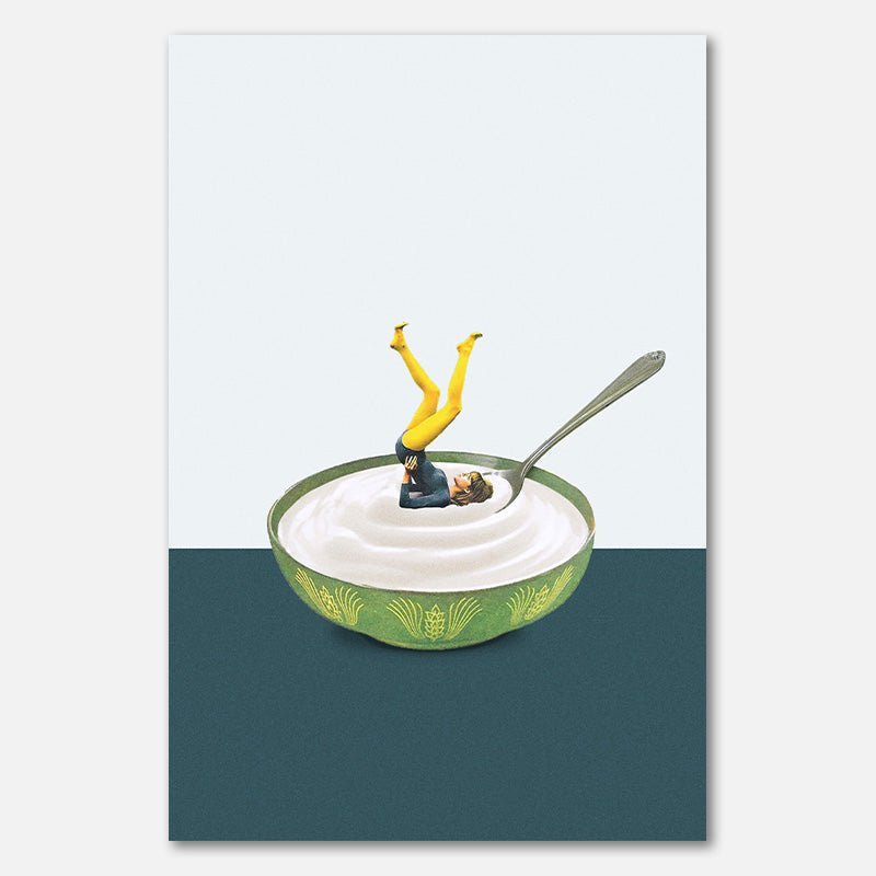 Yoga in meinem Joghurt