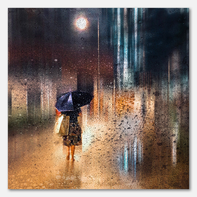 Girl in the rain
