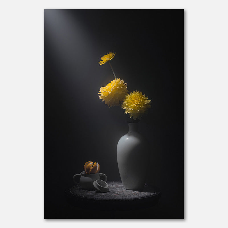 Yellow Dahlia and Lemon
