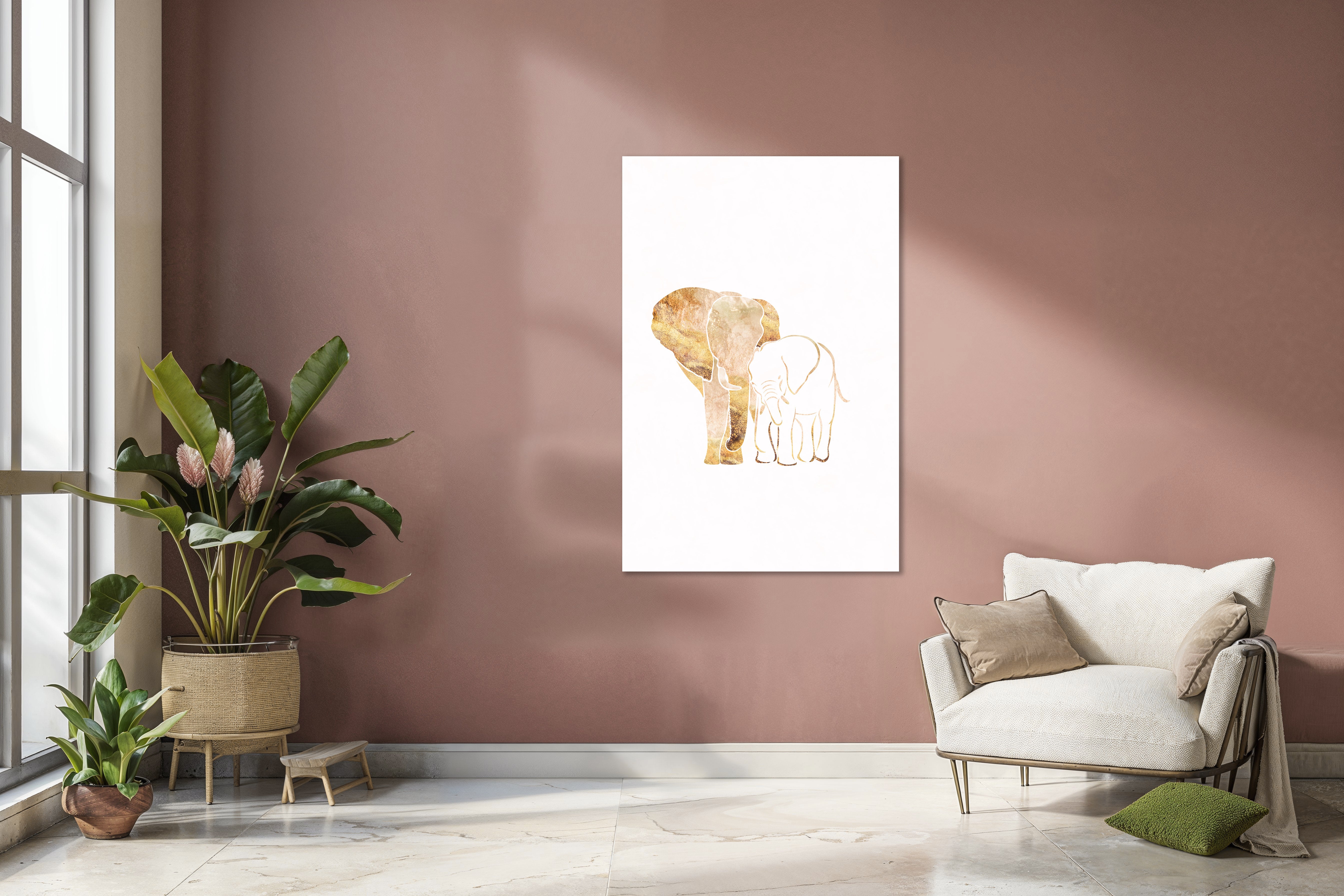 White Gold Elephants 2