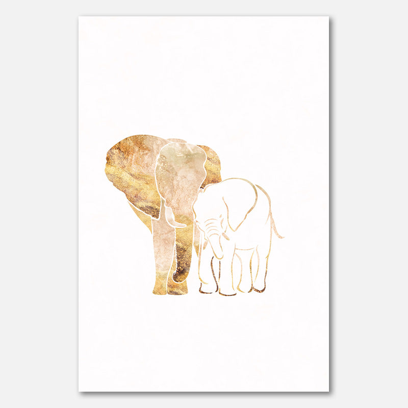 White Gold Elephants 2