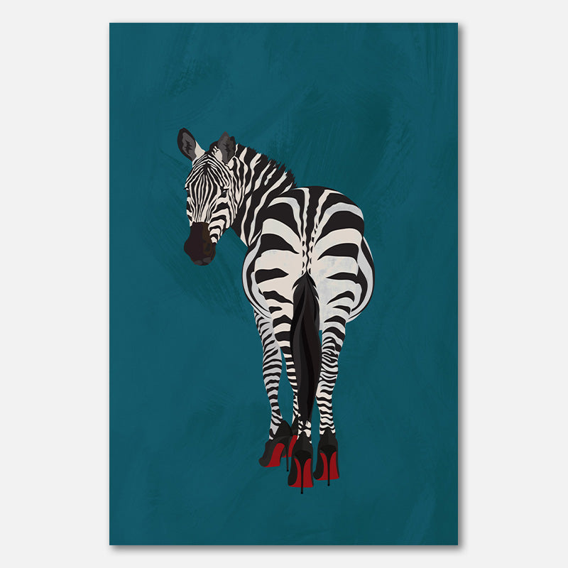 Zebra heels