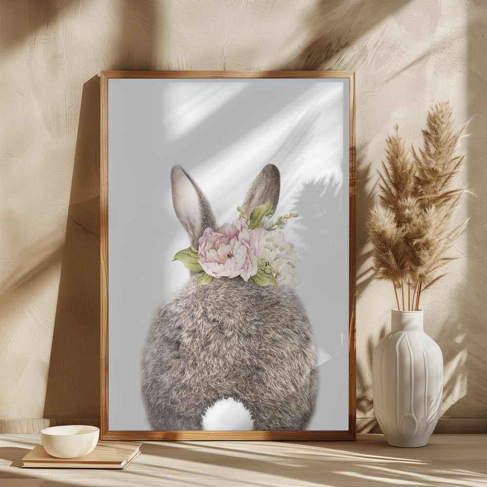 Floral Bunny Back