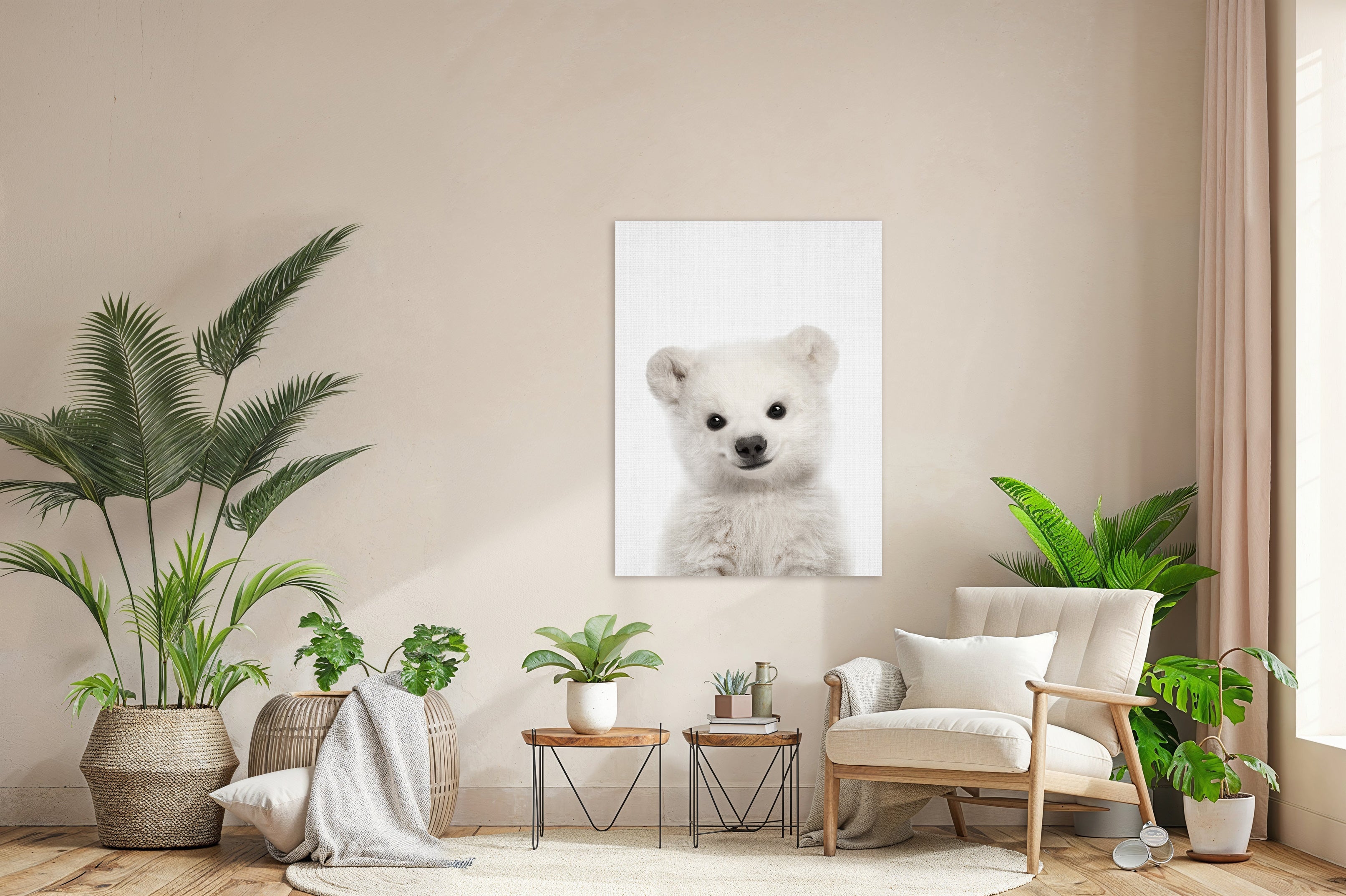 Peekaboo Baby Polar Bear