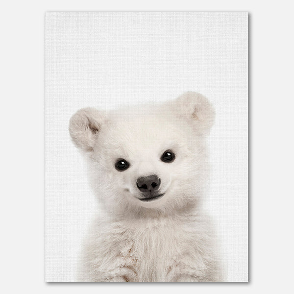 Peekaboo Baby Polar Bear