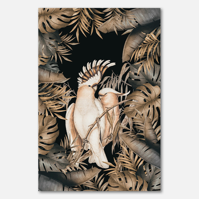 Dschungel mit Kakadus