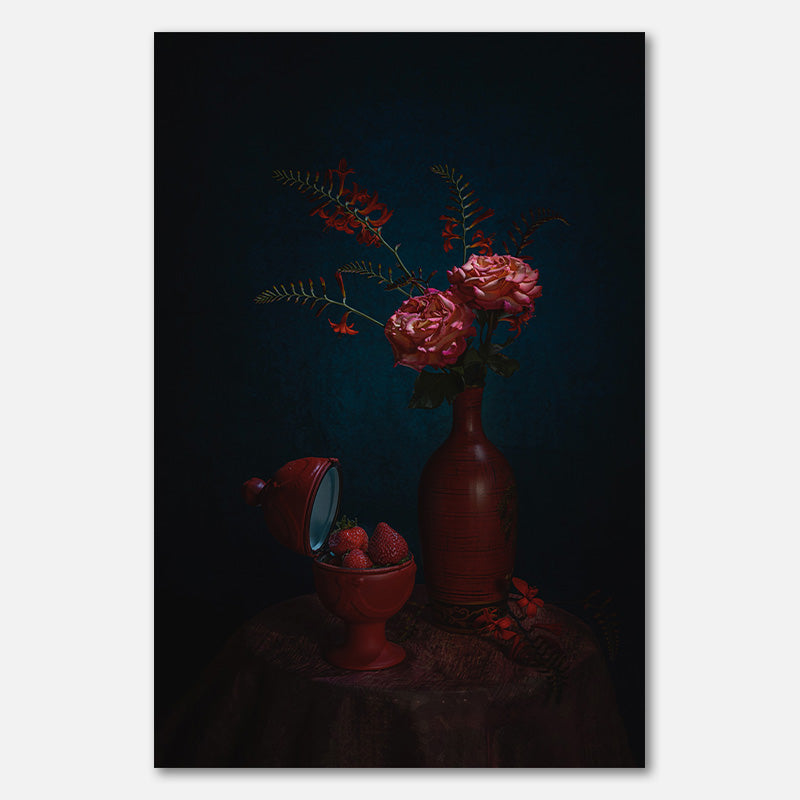 Double delight and strawberries