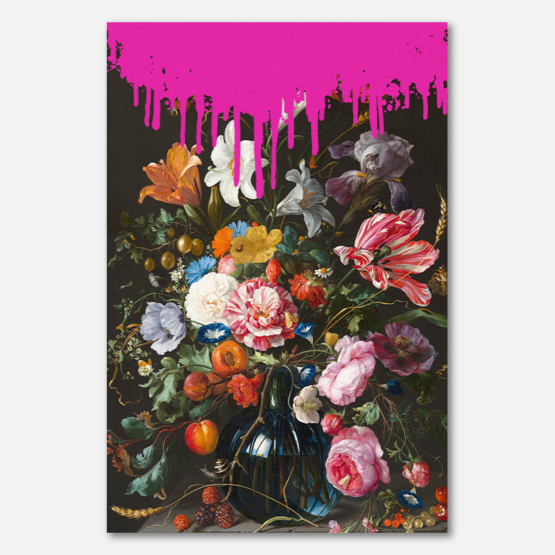 Vintage Botanical, Altered Pinky Art