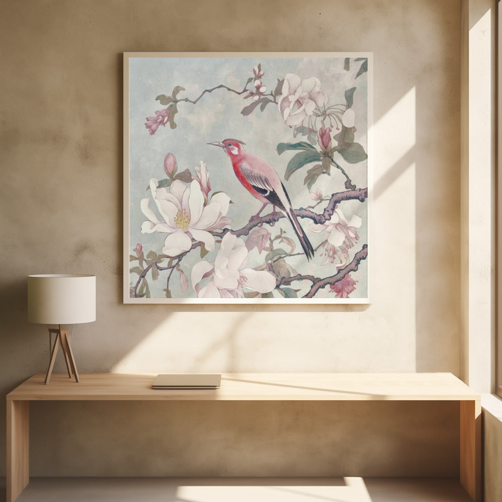 Chinoiserie Bird Spring Vibes 004