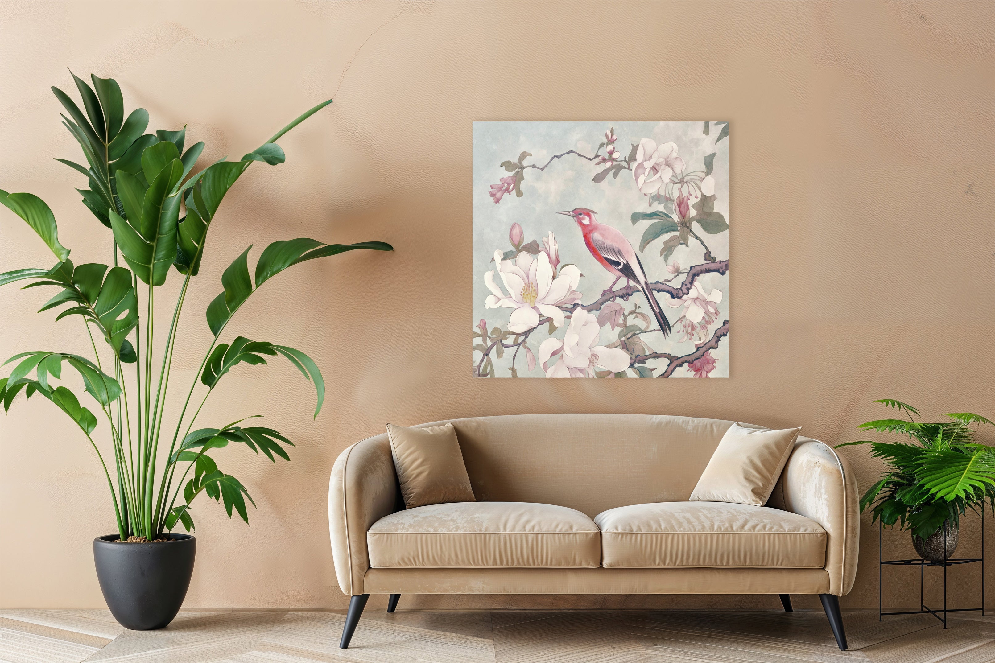 Chinoiserie Bird Spring Vibes 004
