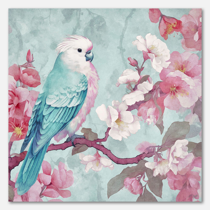 Sakura Spring Bird