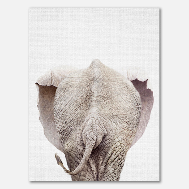 Peekaboo Elefanten Schwanz