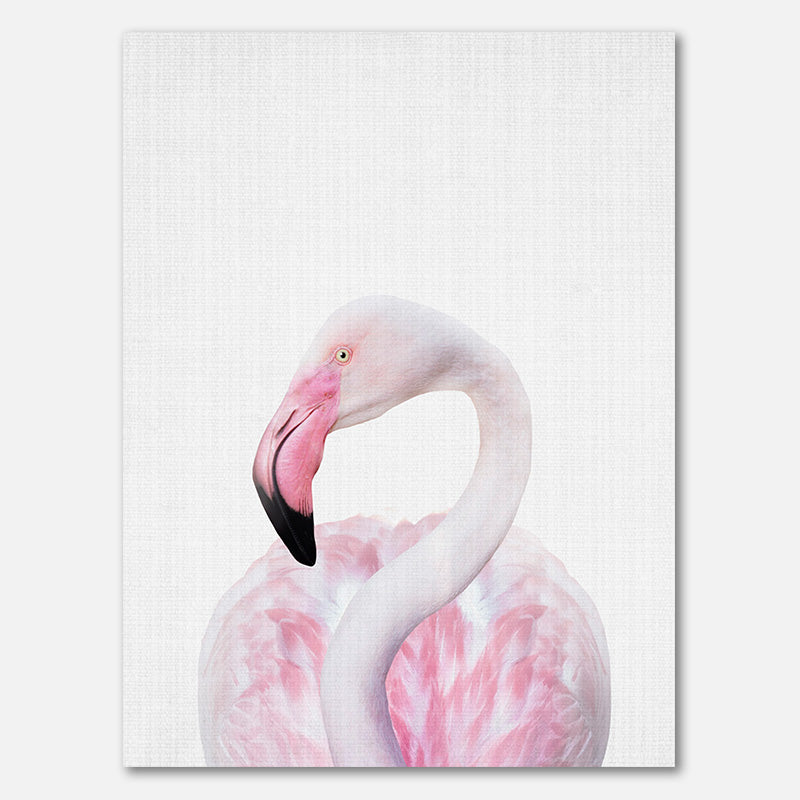 Peekaboo Flamingo