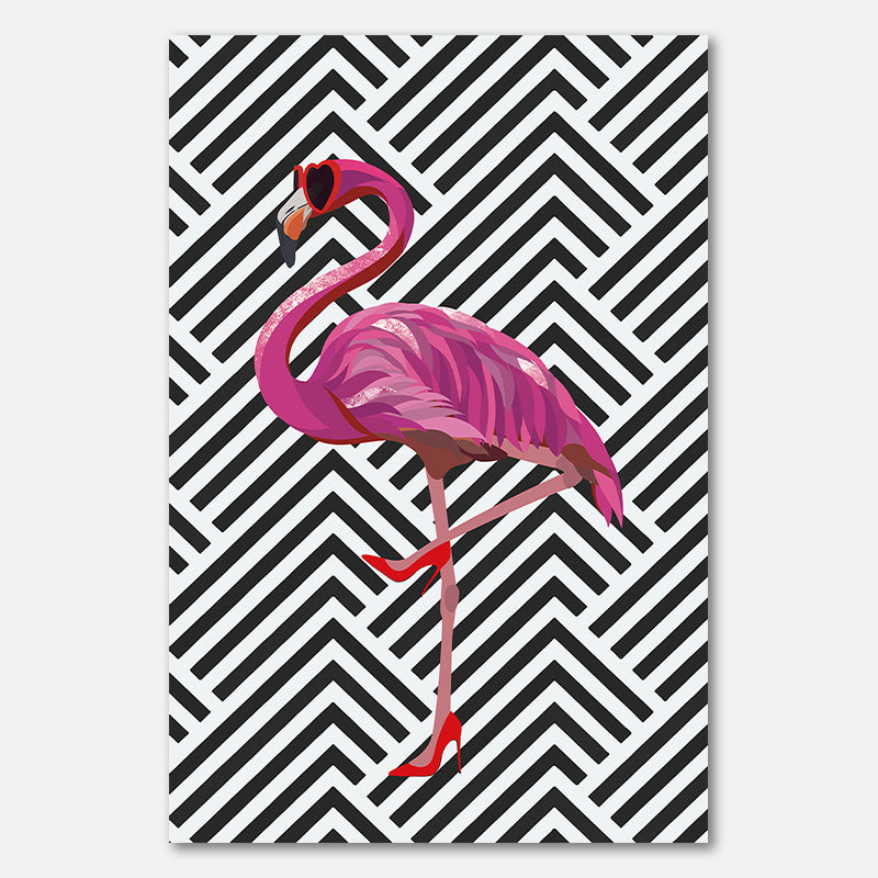 Flamingo heels retro