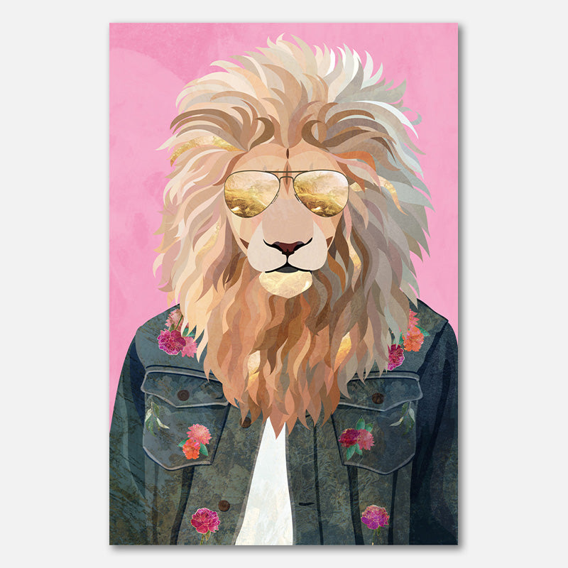 Goldener Mode-Löwe 1