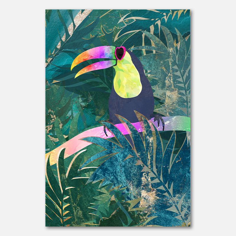 Dschungel Regenbogen Tukan