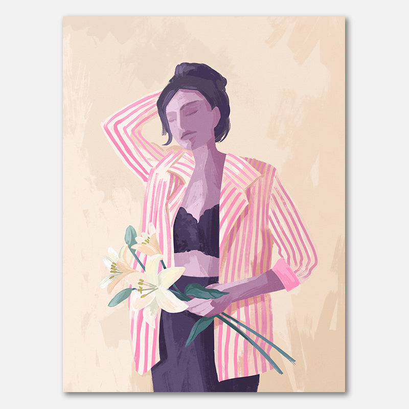 Lilly in einer Jacke