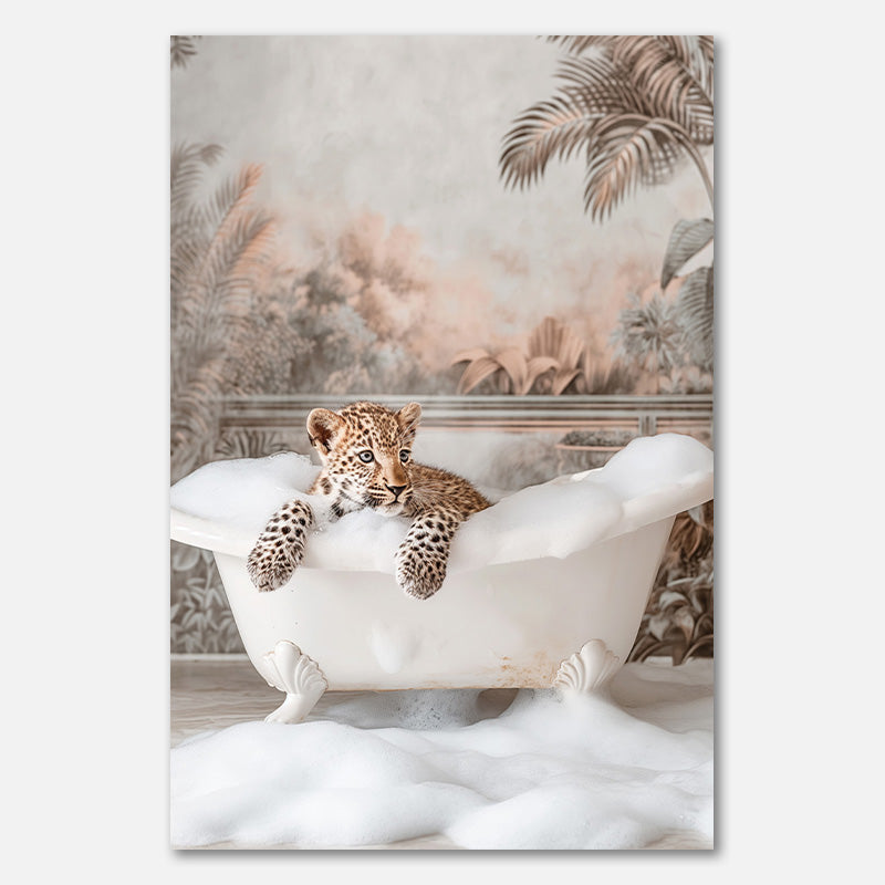 Leoparden-Blasen-Delikatesse