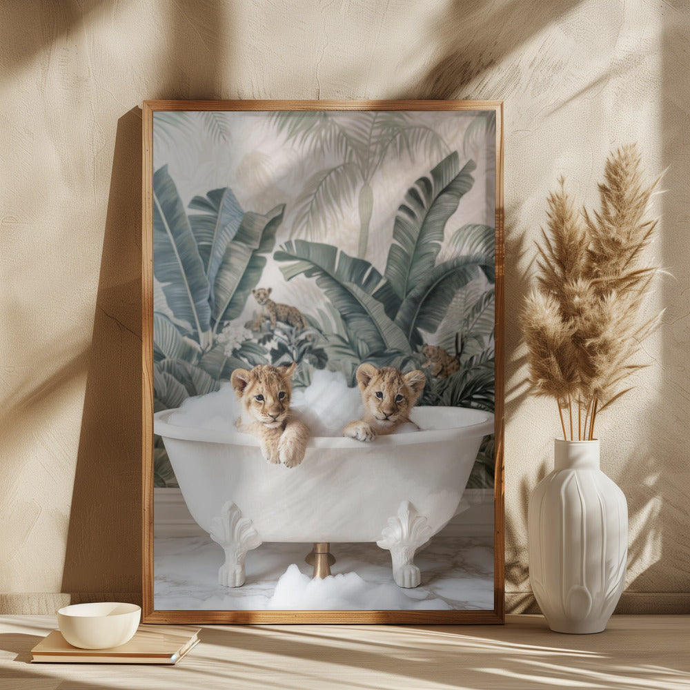 Tropical Lion Bath