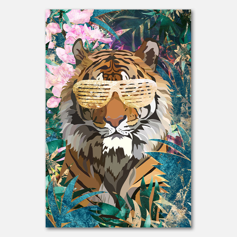 Cool Tiger Tropischer Dschungel