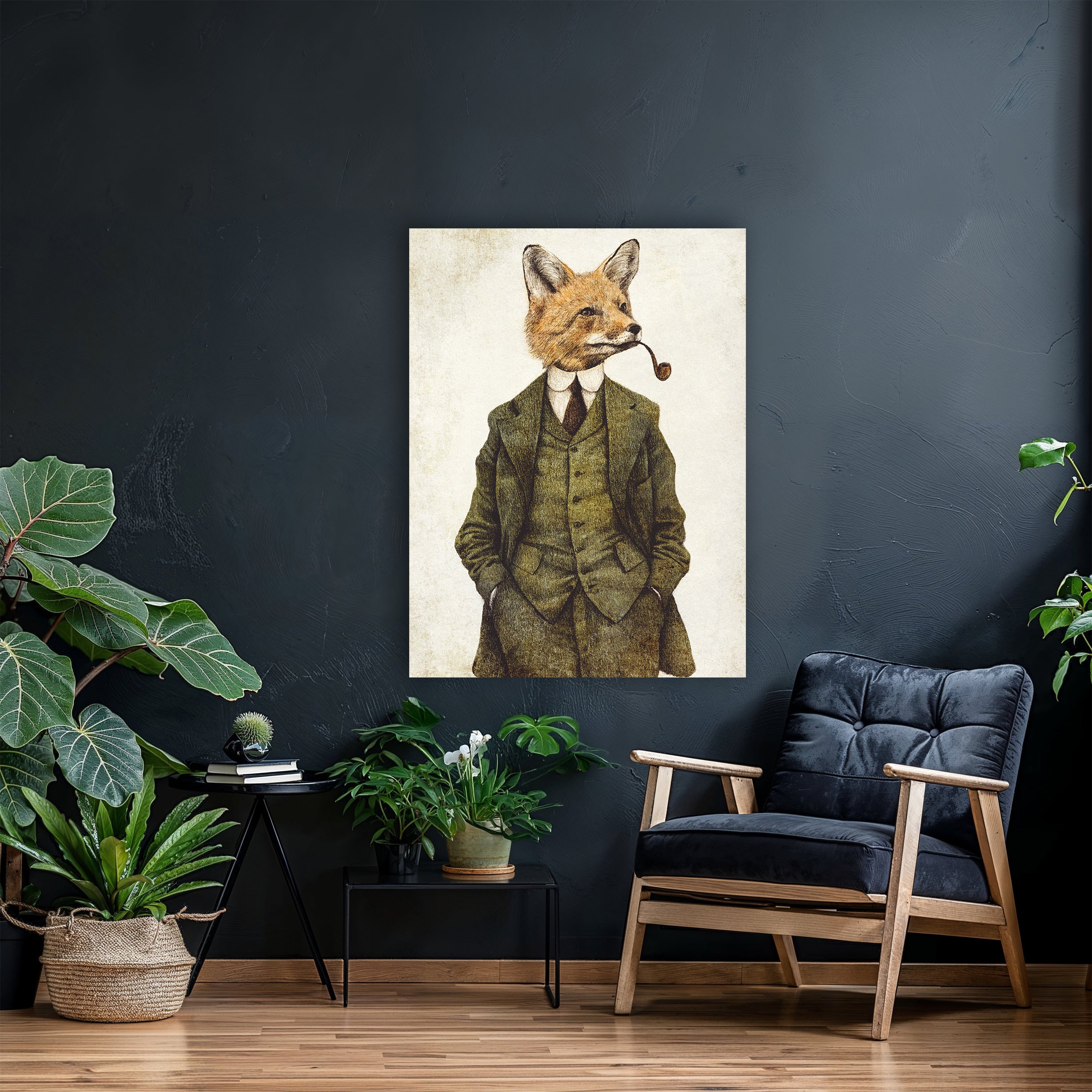 The Vintage Stylish Fox