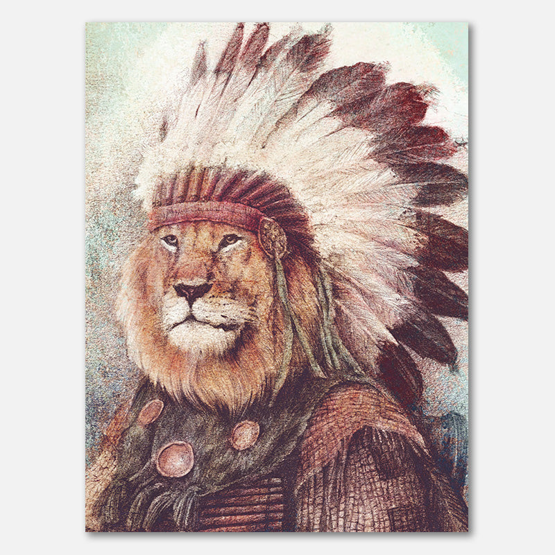 Majestätischer Löwe