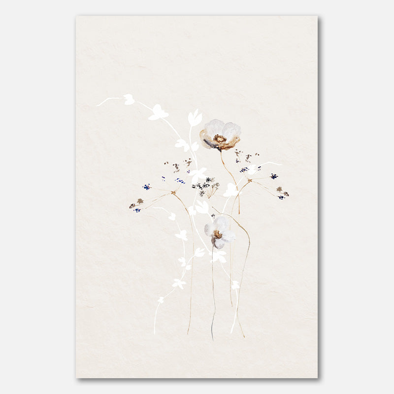 Ethereal Flowers With Subtle Hues