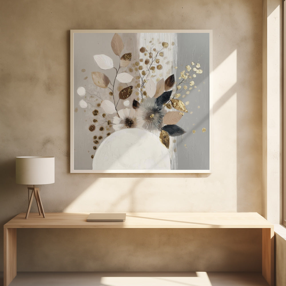 Goldene Blütenexplosion