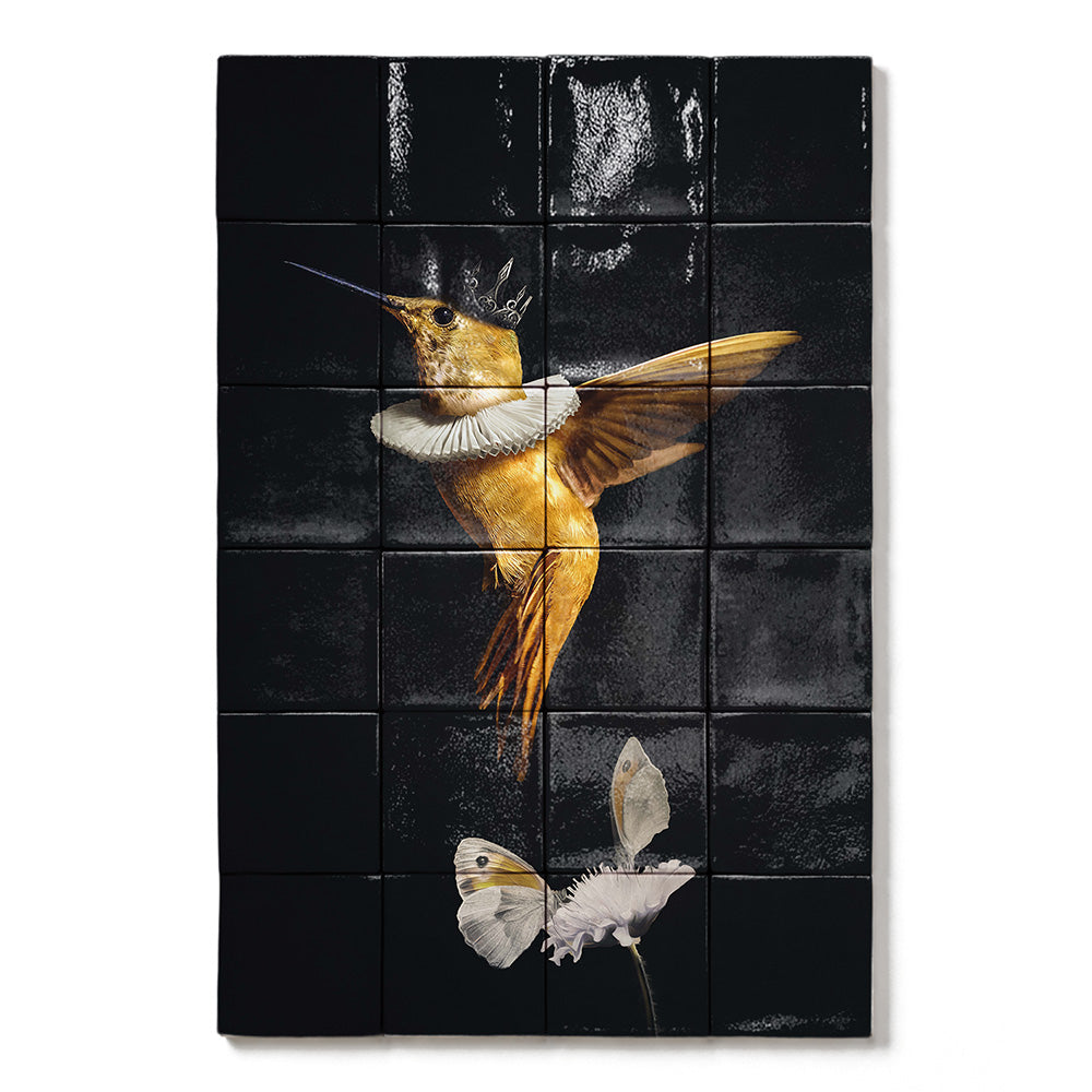 Tegel Tableau Royal Hummingbird