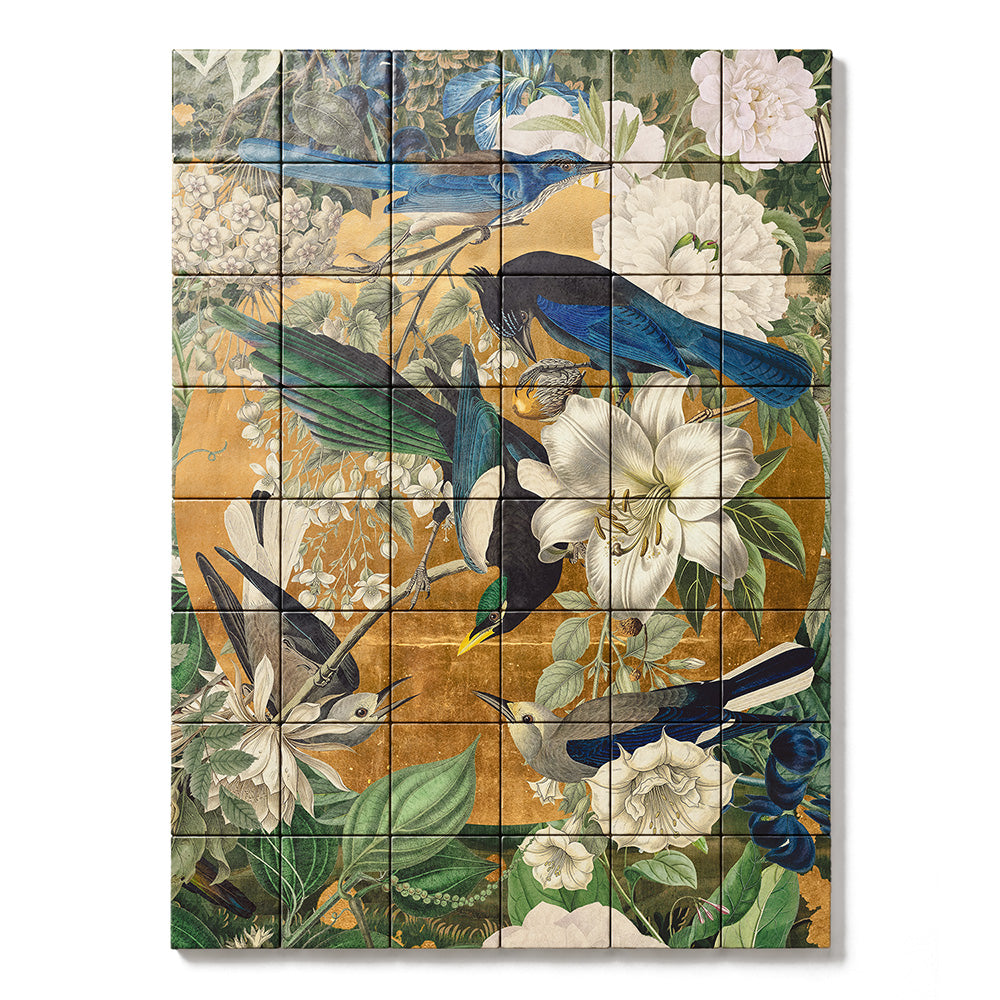 Tegel Tableau Garden of Birds