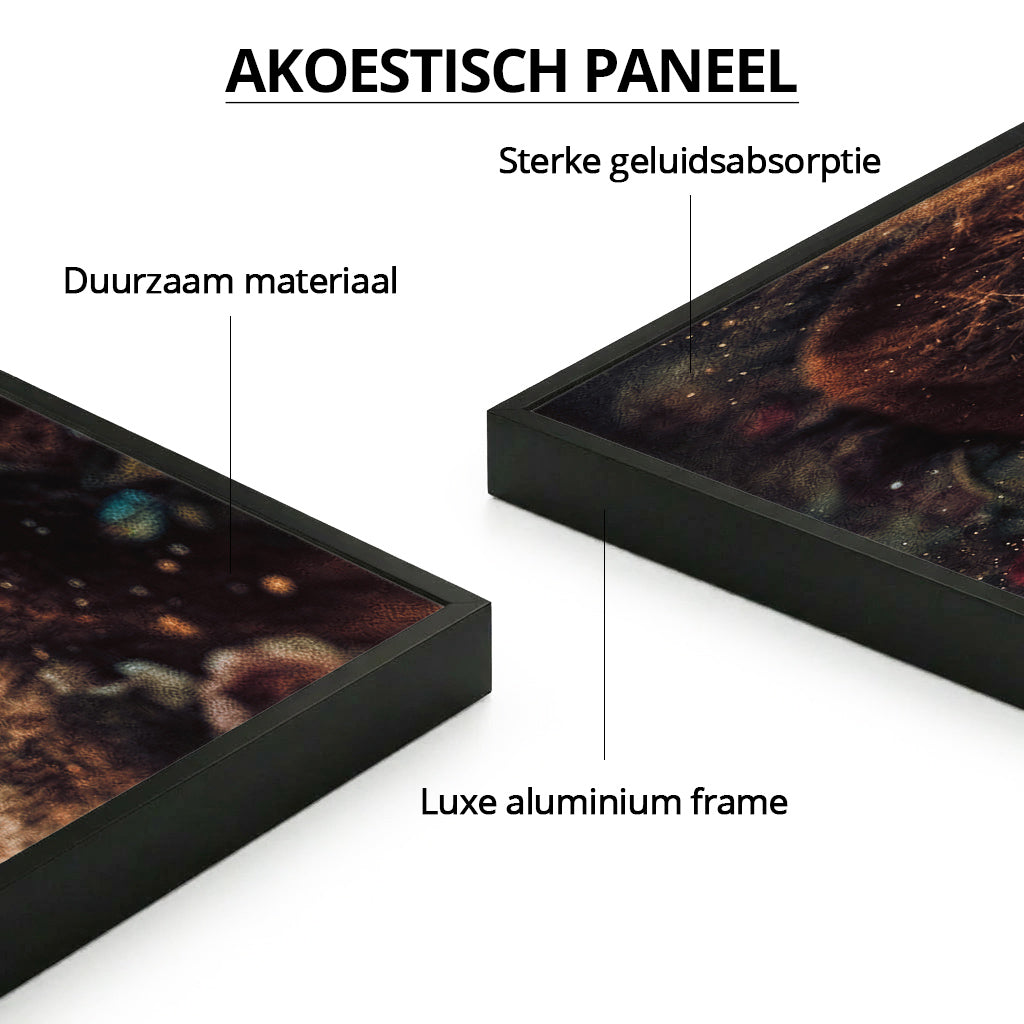 Floral Lion Portrait