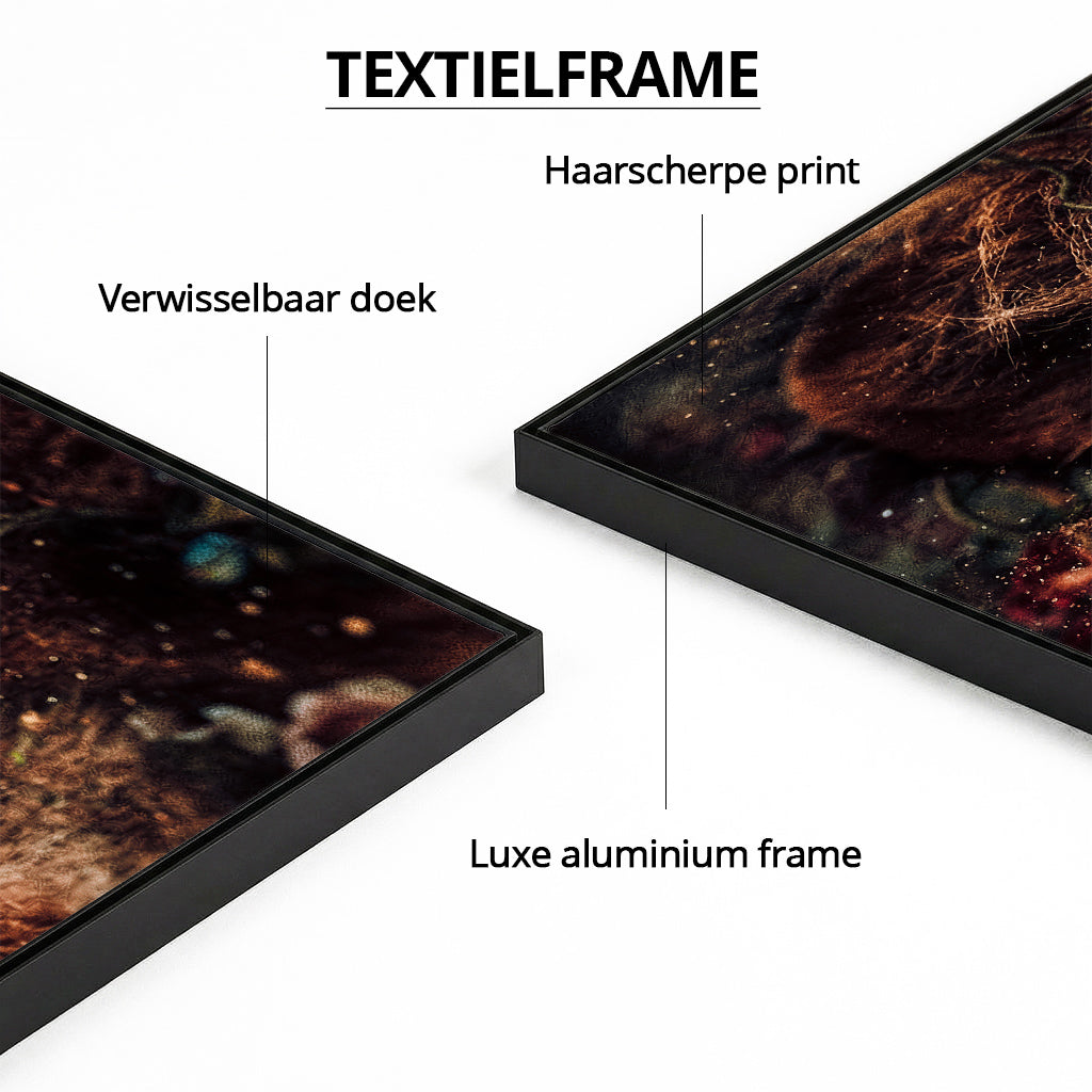 Floral Lion Portrait