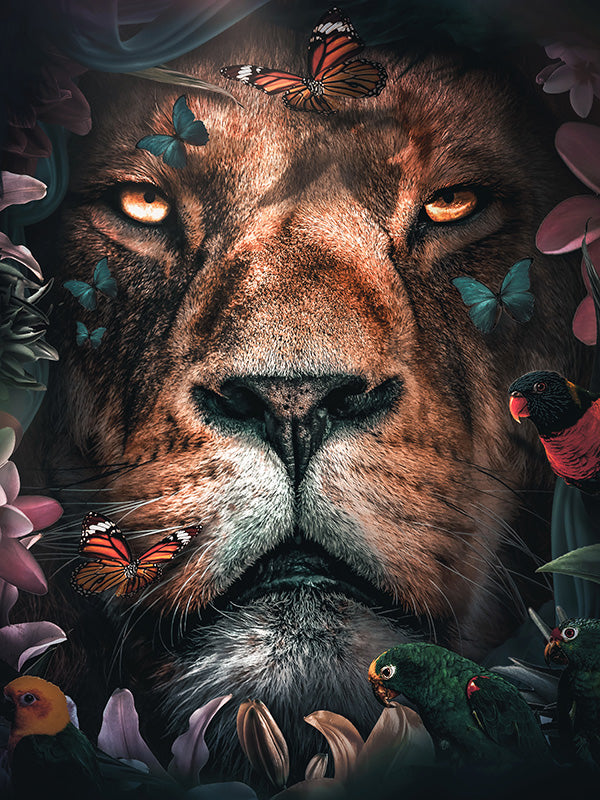 Lion Floral