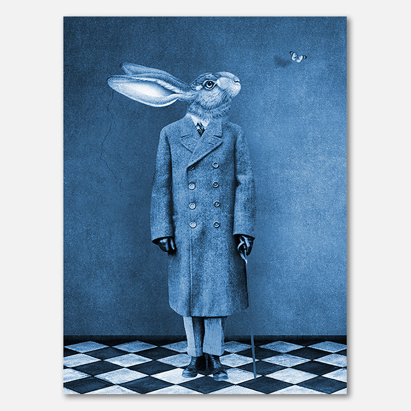 Der Hase und der Schmetterling