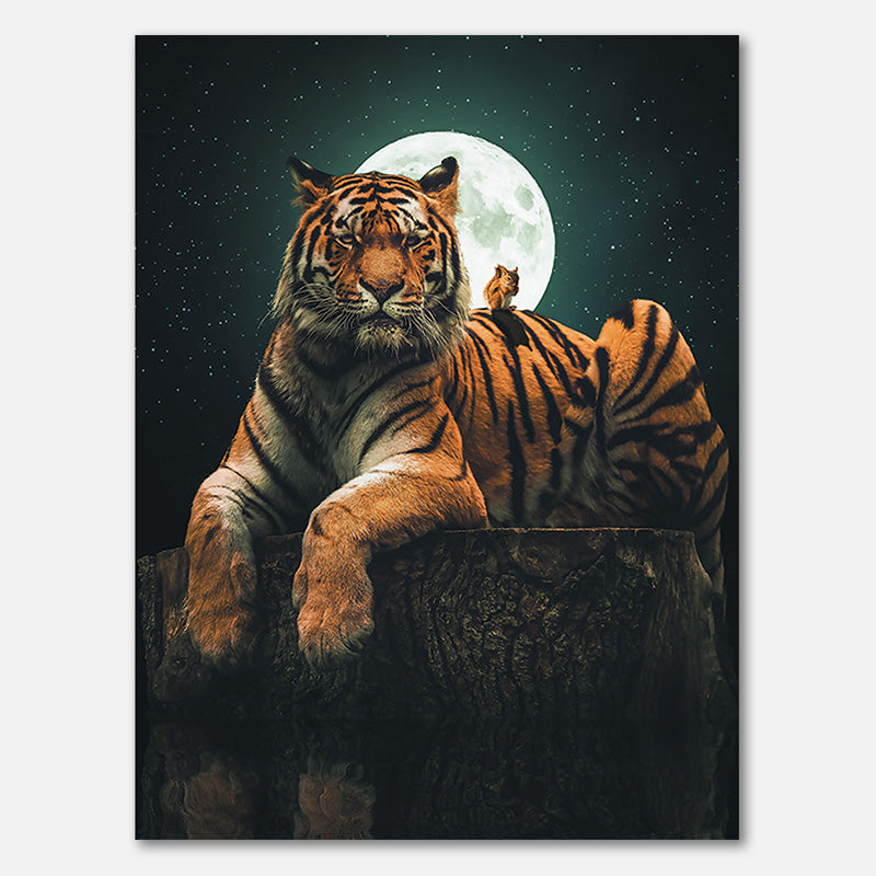 Tiger und Eichhörnchen