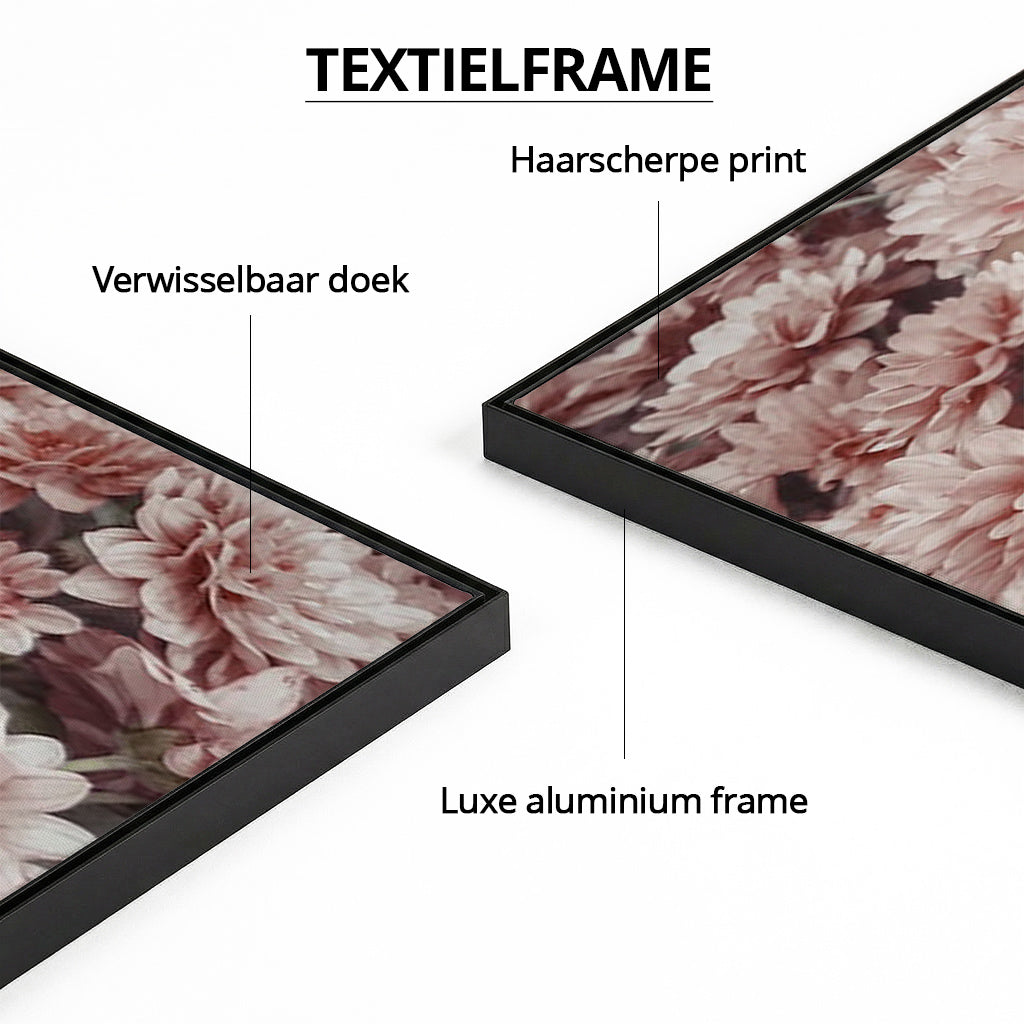 Birth Poster Lion Red