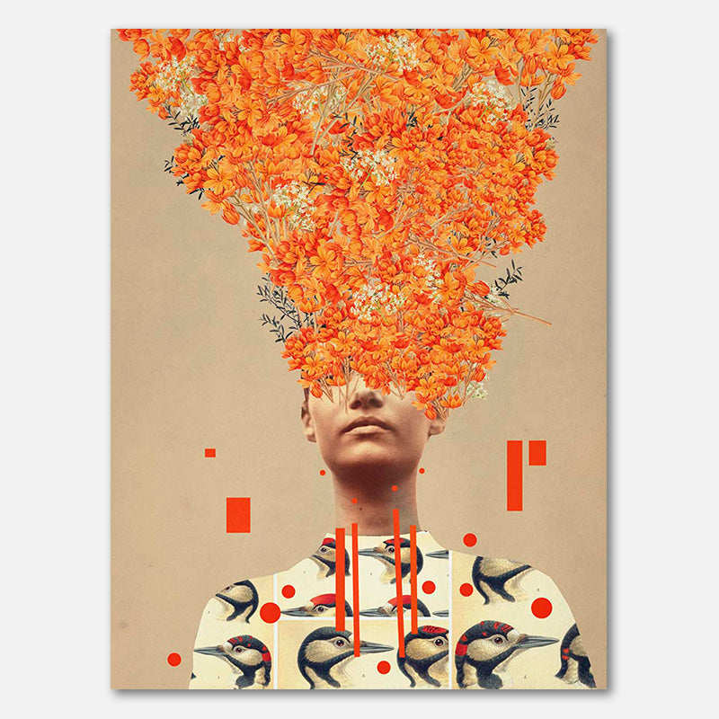 Bird Flight In Autumn