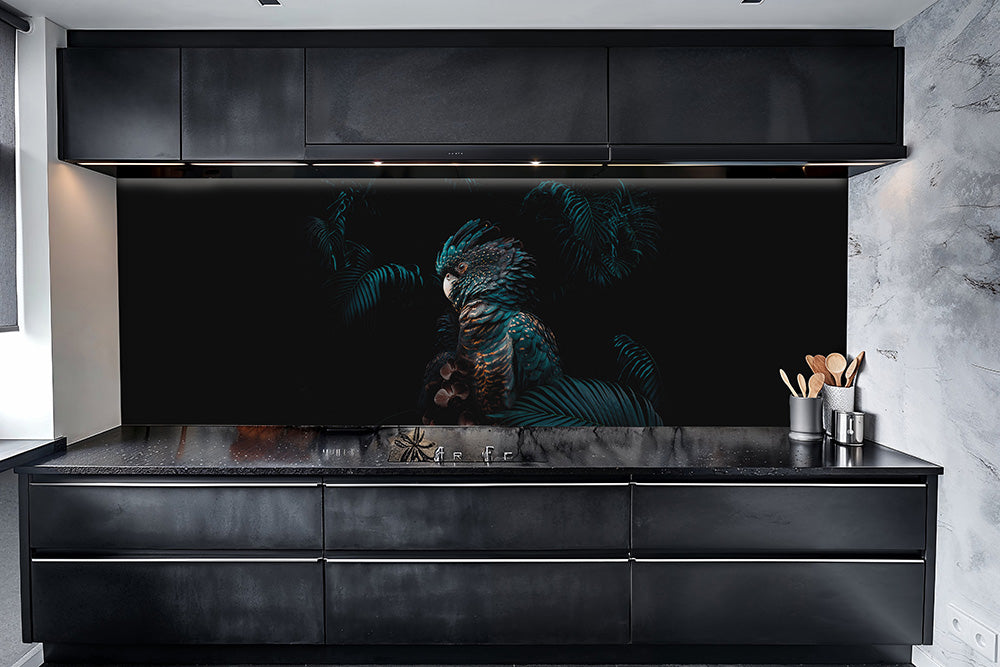 Cockatoo 3 Küchenrückwand