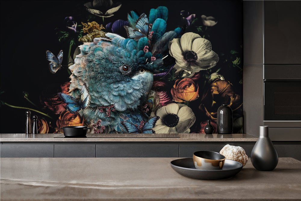 Cockatoo Kitchen Backsplash