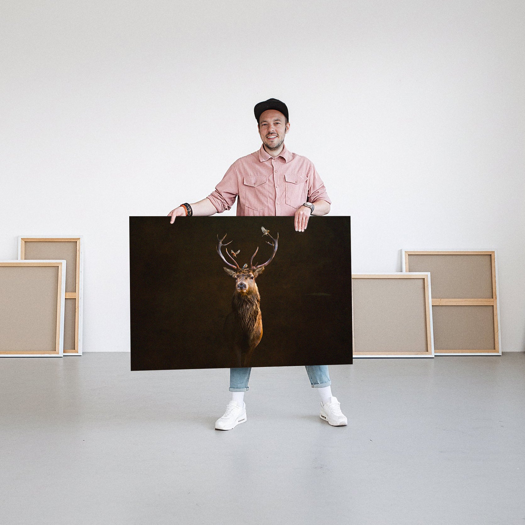 Deer with Birds LS EU