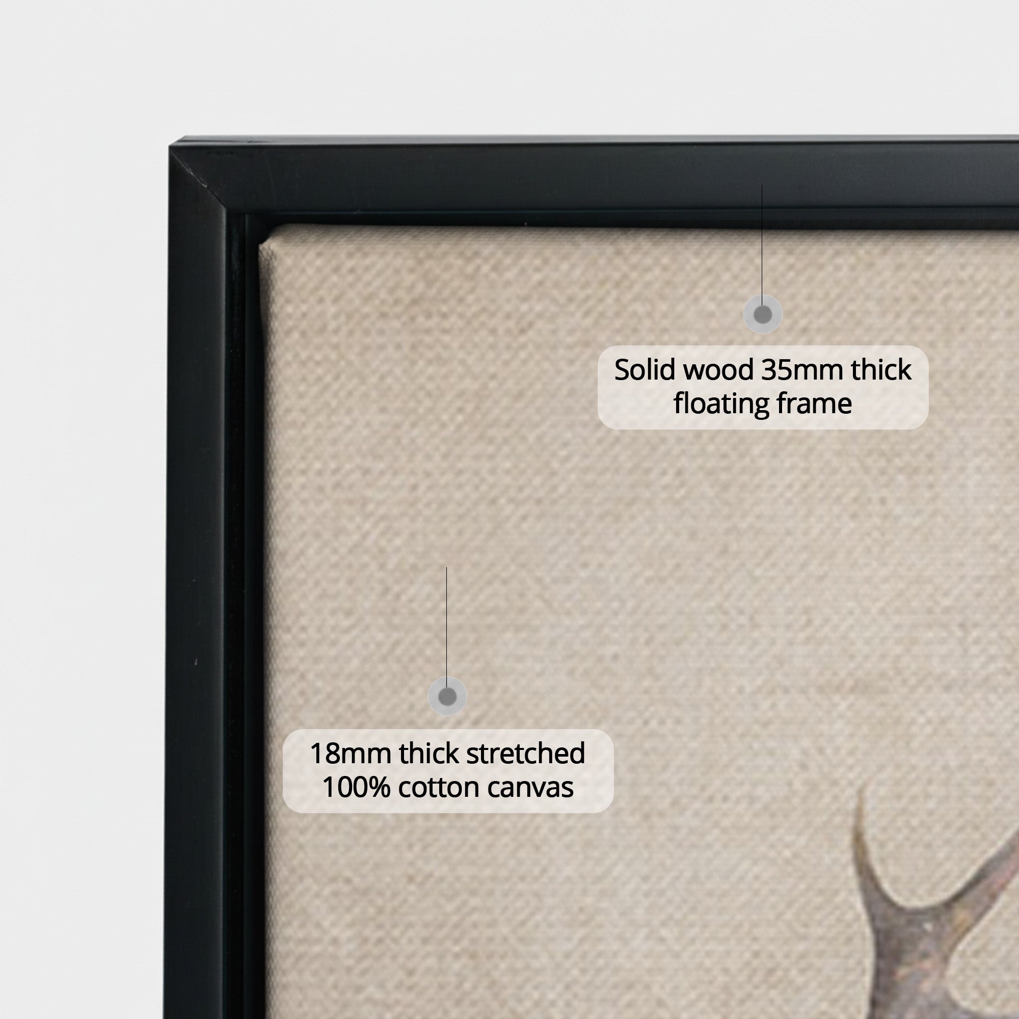 Deer with Birds Light LS EU