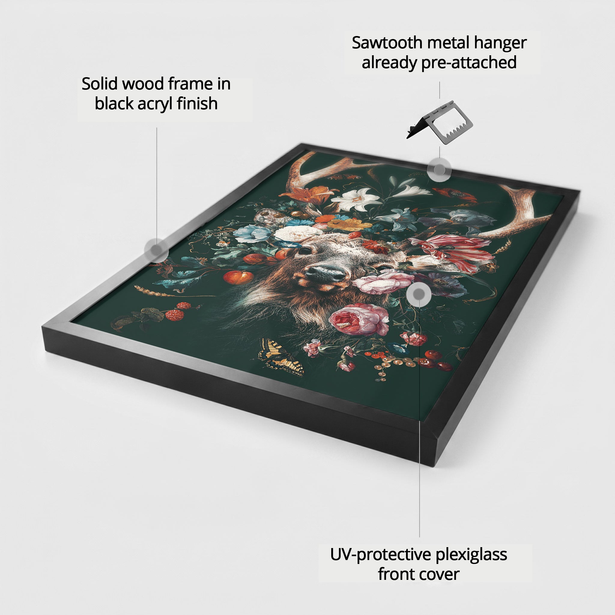 Floral Deer EU