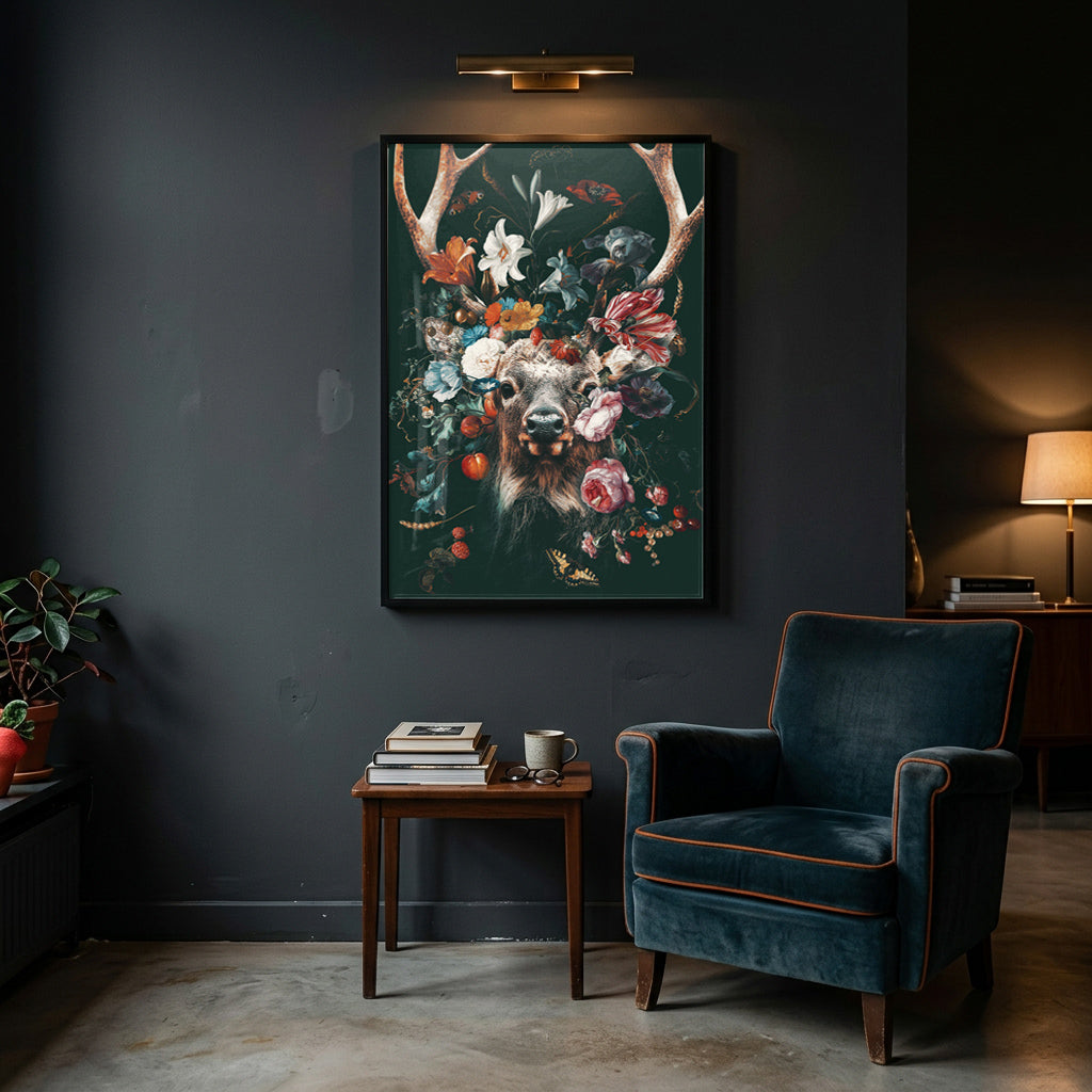 Floral Deer EU