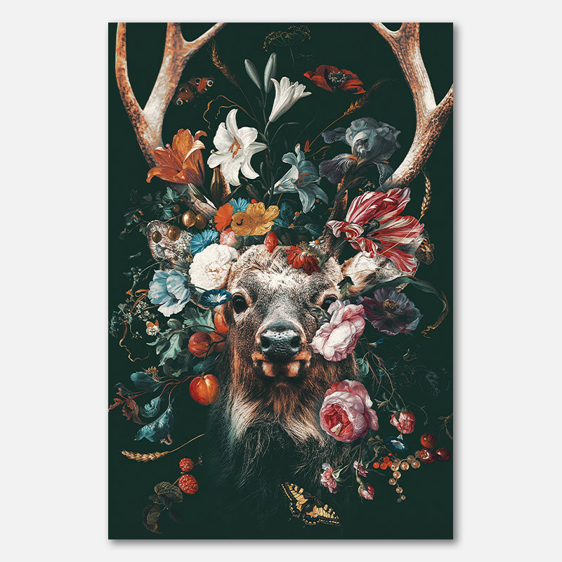 Floral Deer