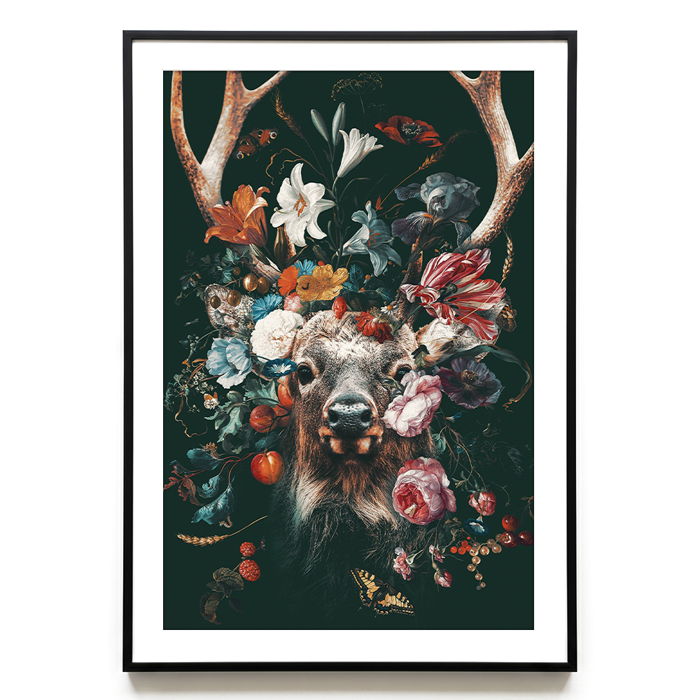 Floral Deer EU